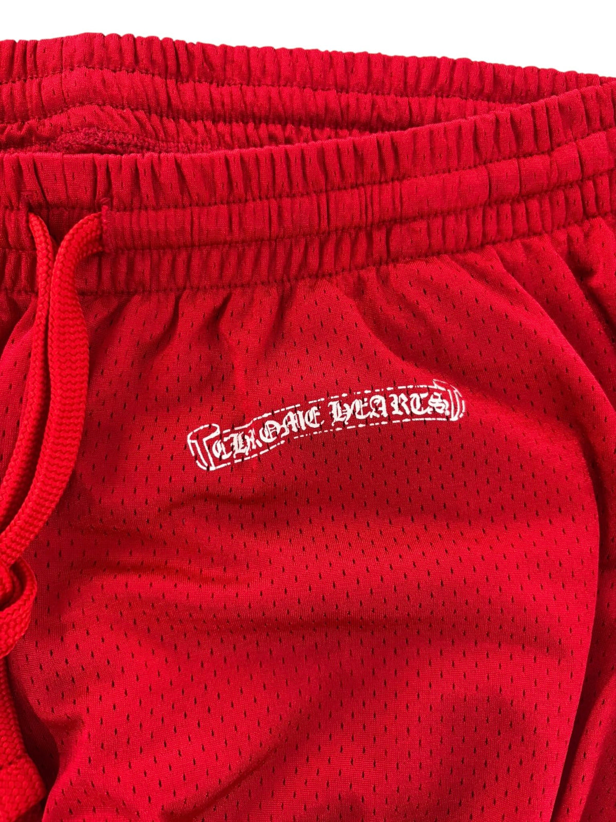 Chrome Hearts Matty Boy Mesh Varsity Pants Red