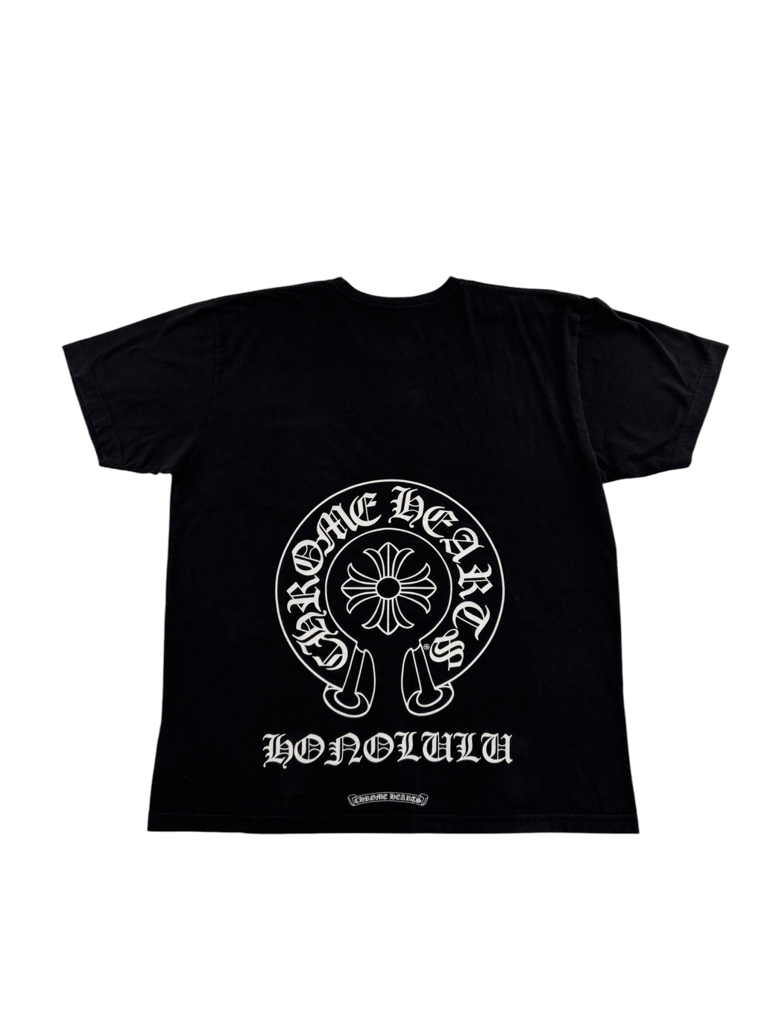 Chrome Heart Honolulu Horshoe Tee Black
