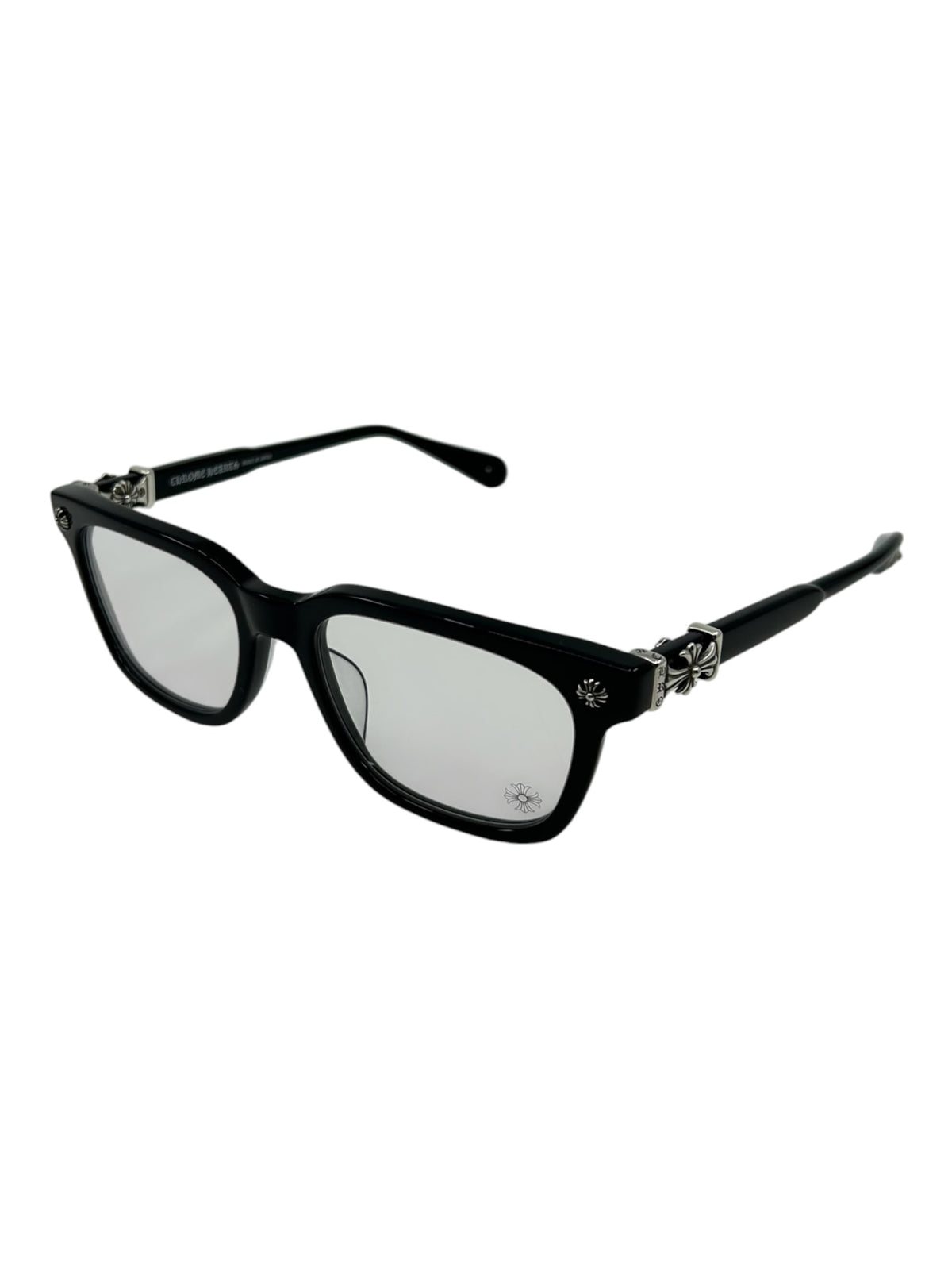 Chrome Hearts Cox Ucker Glasses Black Silver