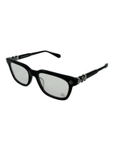 Chrome Hearts Cox Ucker Glasses Black Silver