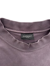 Balenciaga Medium Fit Tee Purple