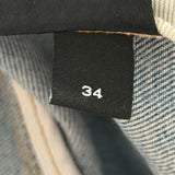 Amiri Distressed Jeans Dark Blue