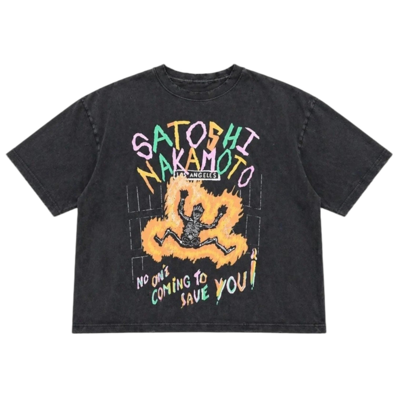 Satoshi No Savior Tee Black