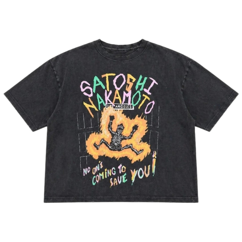 Satoshi No Savior Tee Black