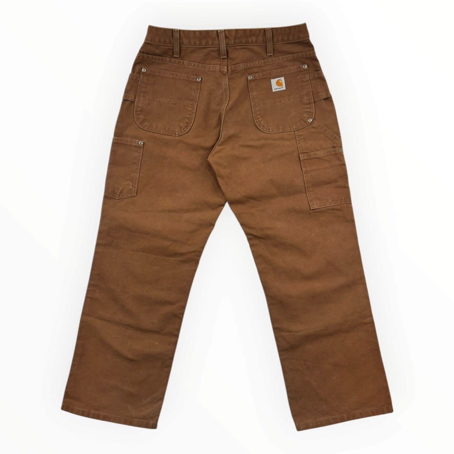 Carhartt Dark Tan Double Knee Pants