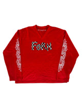 Chrome Hearts Matty Boy Mesh Long Sleeve Jersey Red