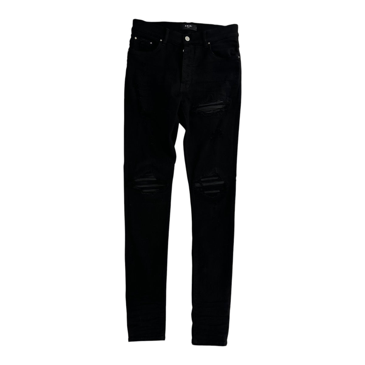 Amiri MX1 Jeans Black/Black Ribbed