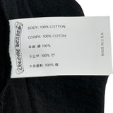 Chrome Hearts Y NOT Embroidered Tee Black