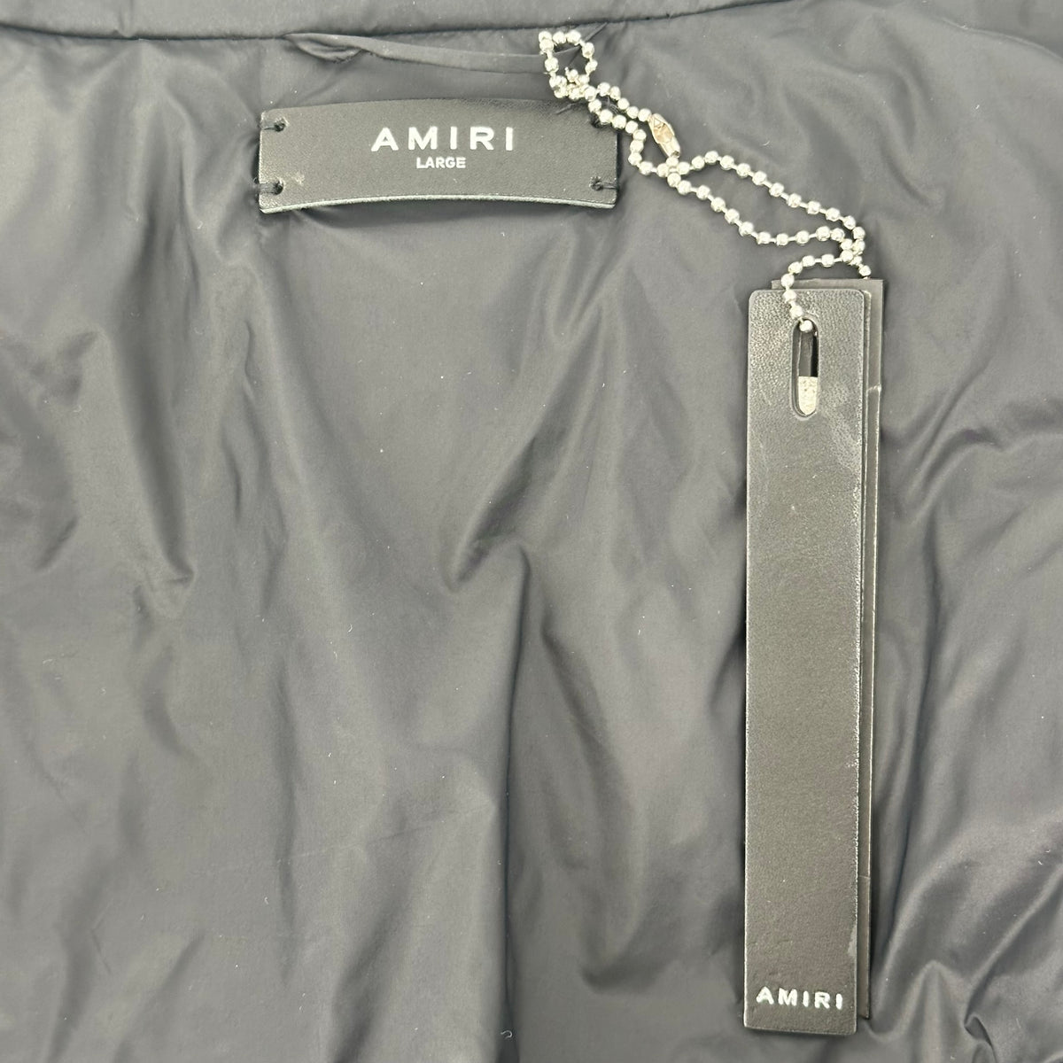 Amiri Bones Down Puffer Jacket Black
