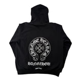 Chrome Hearts Hangzhou Horseshoe Zip-Up Hoodie Black