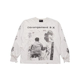 ERD Dérangement À X L/S Tee White