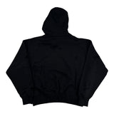 Lost Shdws Classic Logo Distressed Hoodie Black
