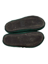 Marni Furry Slides Green