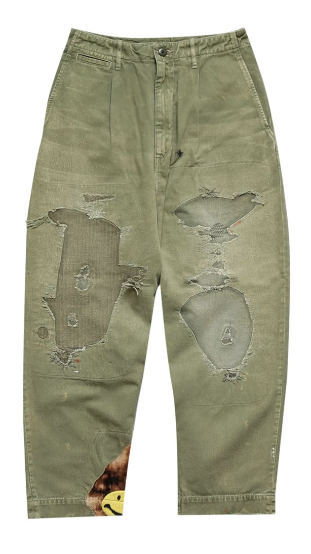 Kapital Katsuragi High Waisted Nime Pants