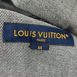 Louis Vuitton Monogram Denim Baseball Jersey Black