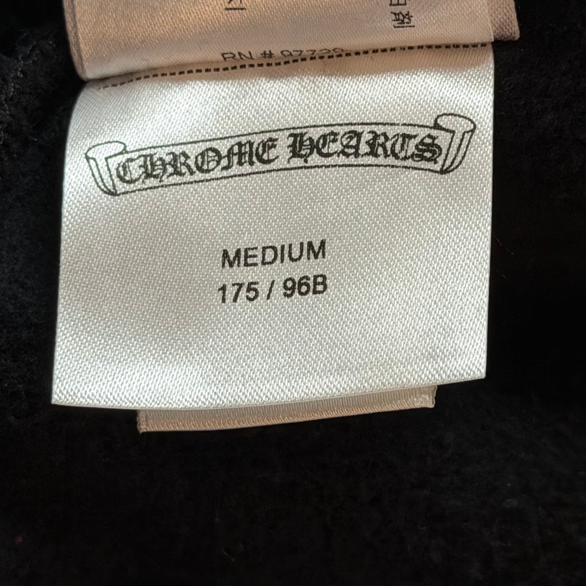 Chrome Hearts Foil Hoodie Black