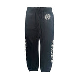 Chrome Hearts Horse Shoe Logo Sweatpants Black