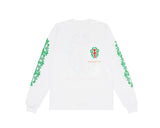 Chrome Hearts Los Angeles Exclusive Christmas Pocket Long-Sleeve White