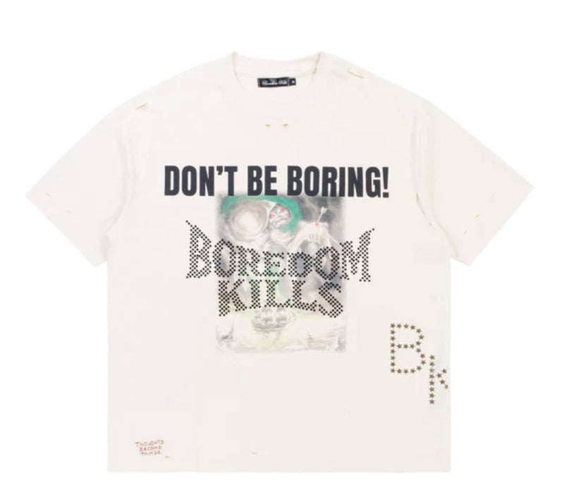 Boredom Kills Grim Tee
