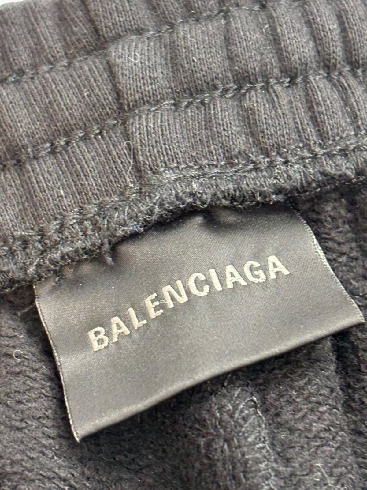 Balenciaga 3b Football Baggy Sweatpants Black