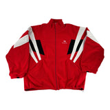 Balenciaga Full-zip Fleece "Red" Shirt