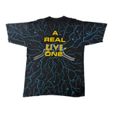Vintage Iron Maiden AOP A Real Live One 1993 Tee Black