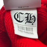 Chrome Hearts CH Logo Beanie Red