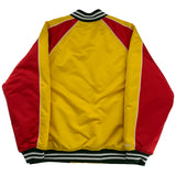 Supreme Mitchell & Ness Sequin Logo Varsity Jacket Gold