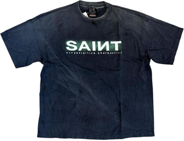 Saint Michael Annihilate Tee "Black Washed"