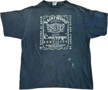 Saint Michael Sainthood Tee "Grey" - Lightly Worn
