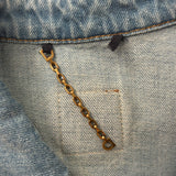 Louis Vuitton Short Sleeved Denim Shirt Blue