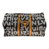 Louis Vuitton Stephen Sprouse Monogram Graffiti Keepall 50 Grey Brown