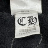 Chrome Hearts Horse Shoe Floral Hoodie Black