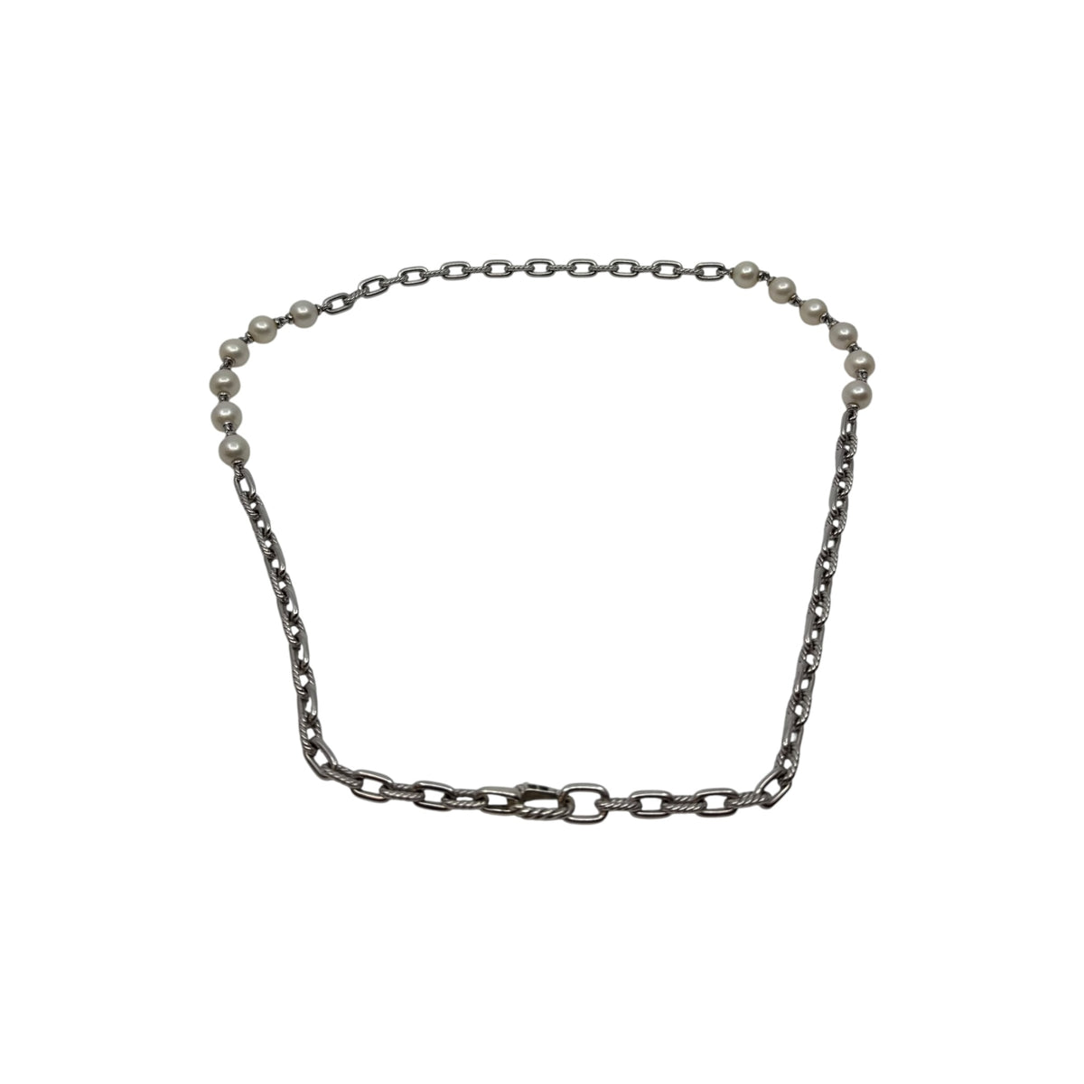 David Yurman DY Madison Pearl Chain Necklace