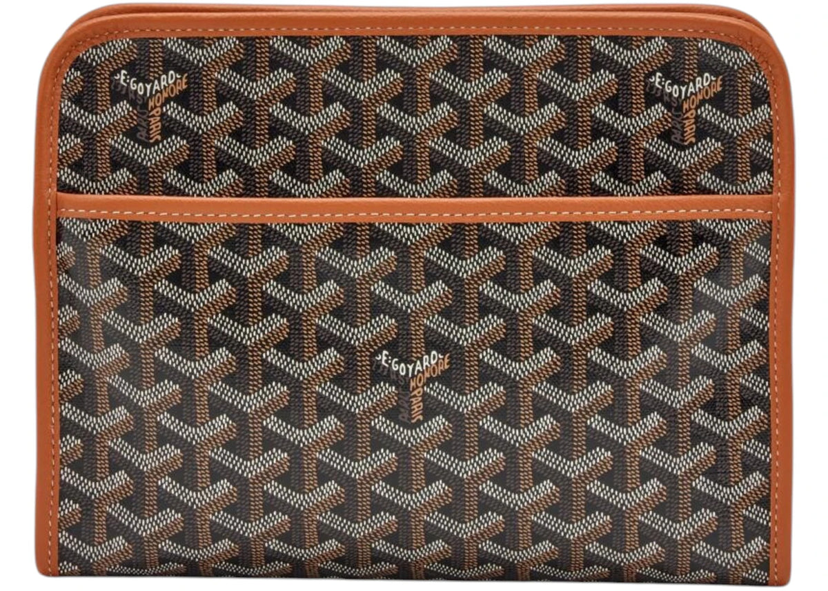 Goyard Jouvence Toiletry Bag MM Black Brown