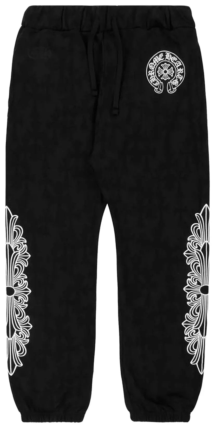 Chrome Hearts All Over Print Floral Sweatpants Black