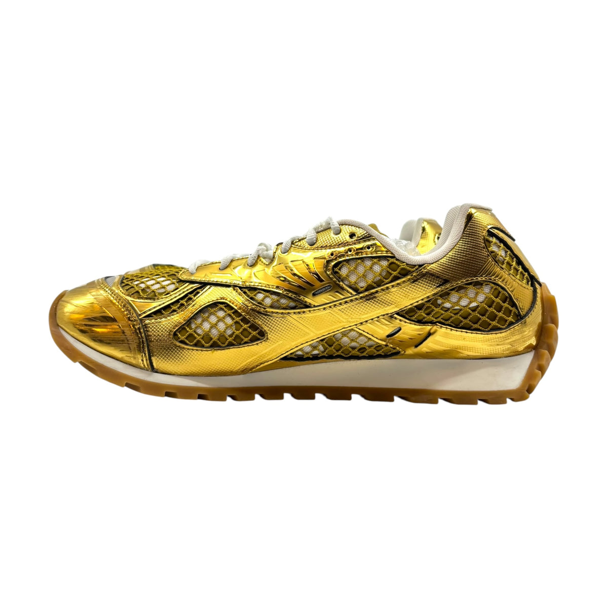 Bottega Orbit Sneaker Gold