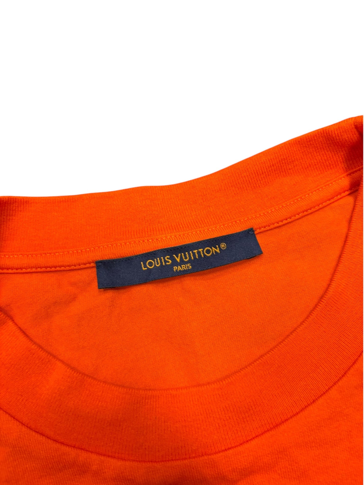 Louis Vuitton Graphic Print Tee Orange