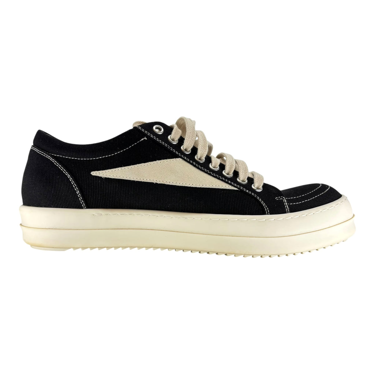 Rick Owens DRKSHDW Vintage Low Black Milk