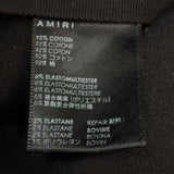 Amiri Black Logo Jeans