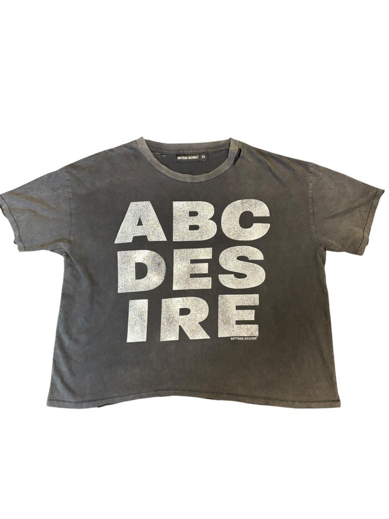 Bottega Desires ABC Tee Black
