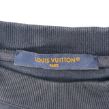 Louis Vuitton Embroidered Cotton Crew Neck Navy