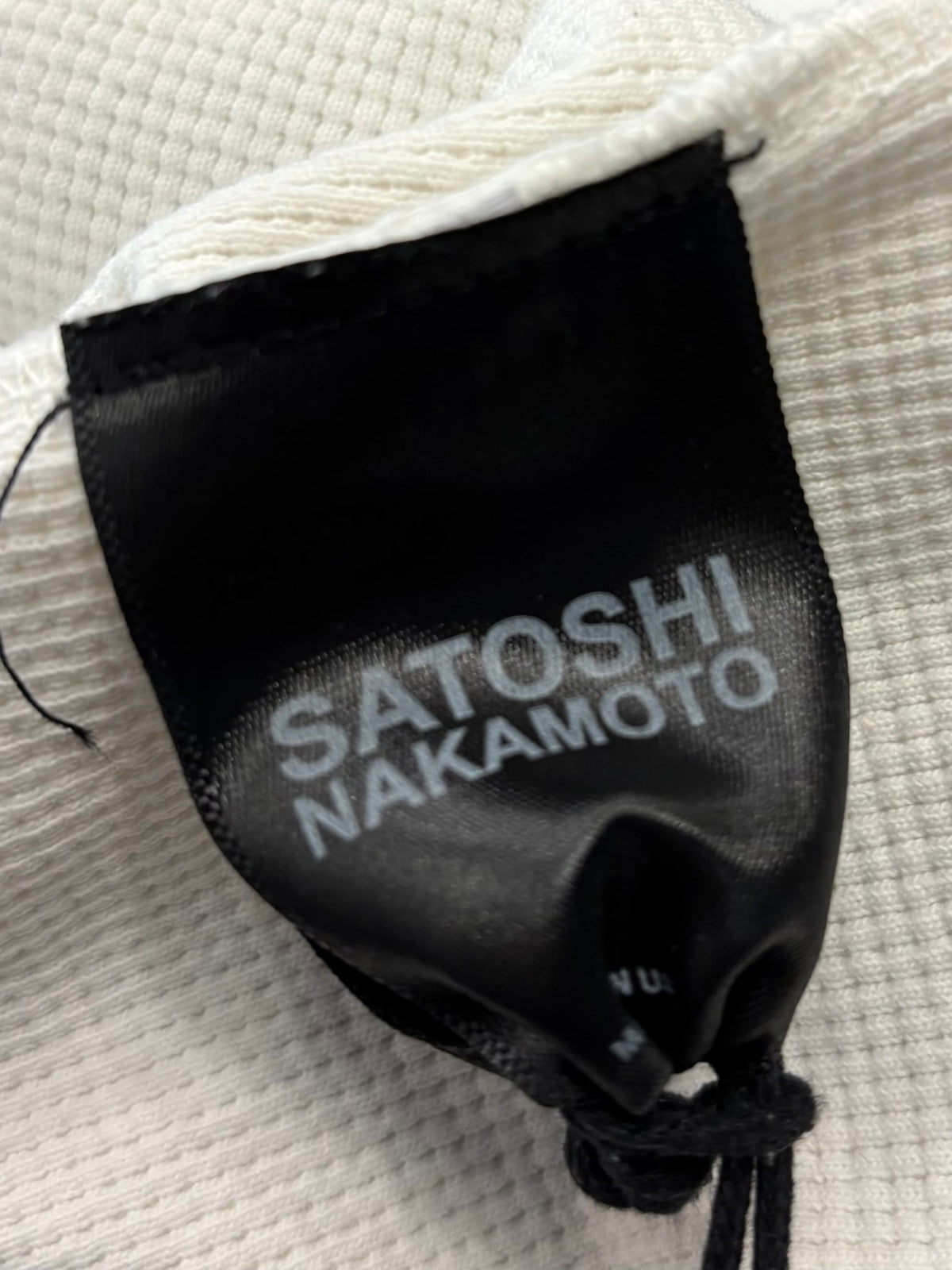 Satoshi Nakamoto Luke Tee Thermal Black