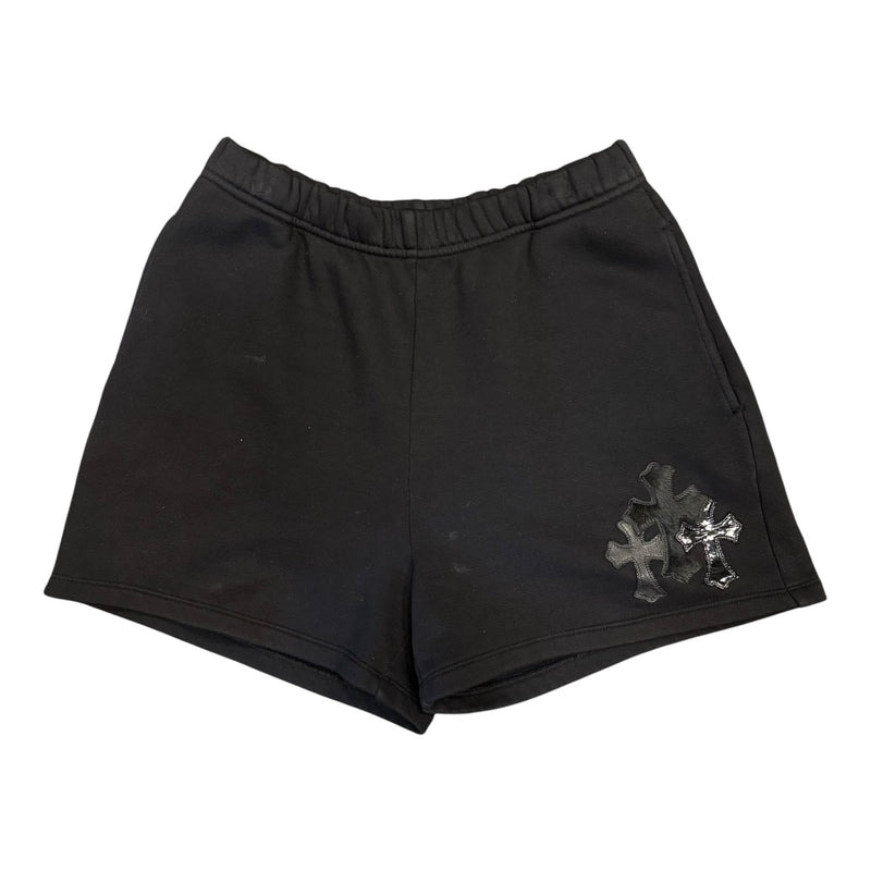 Chrome Hearts Triple Cross Shorts Black