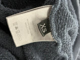 ERD Distressed Logo Hoodie Navy
