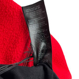 Balenciaga Full-zip Fleece "Red" Shirt