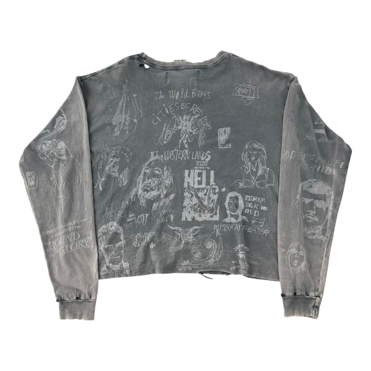 Paly Hollywood Bethlehem L/S Tee Grey