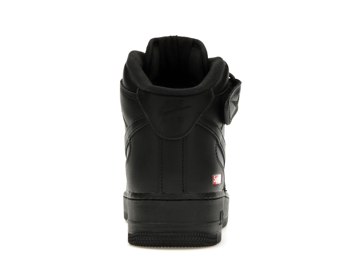 Nike Air Force 1 Mid Supreme Black