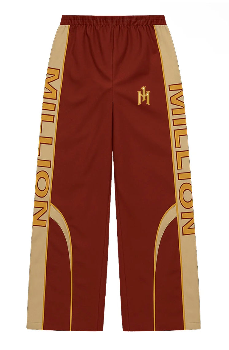 One Million Bold Statement Tan Windbreaker Set