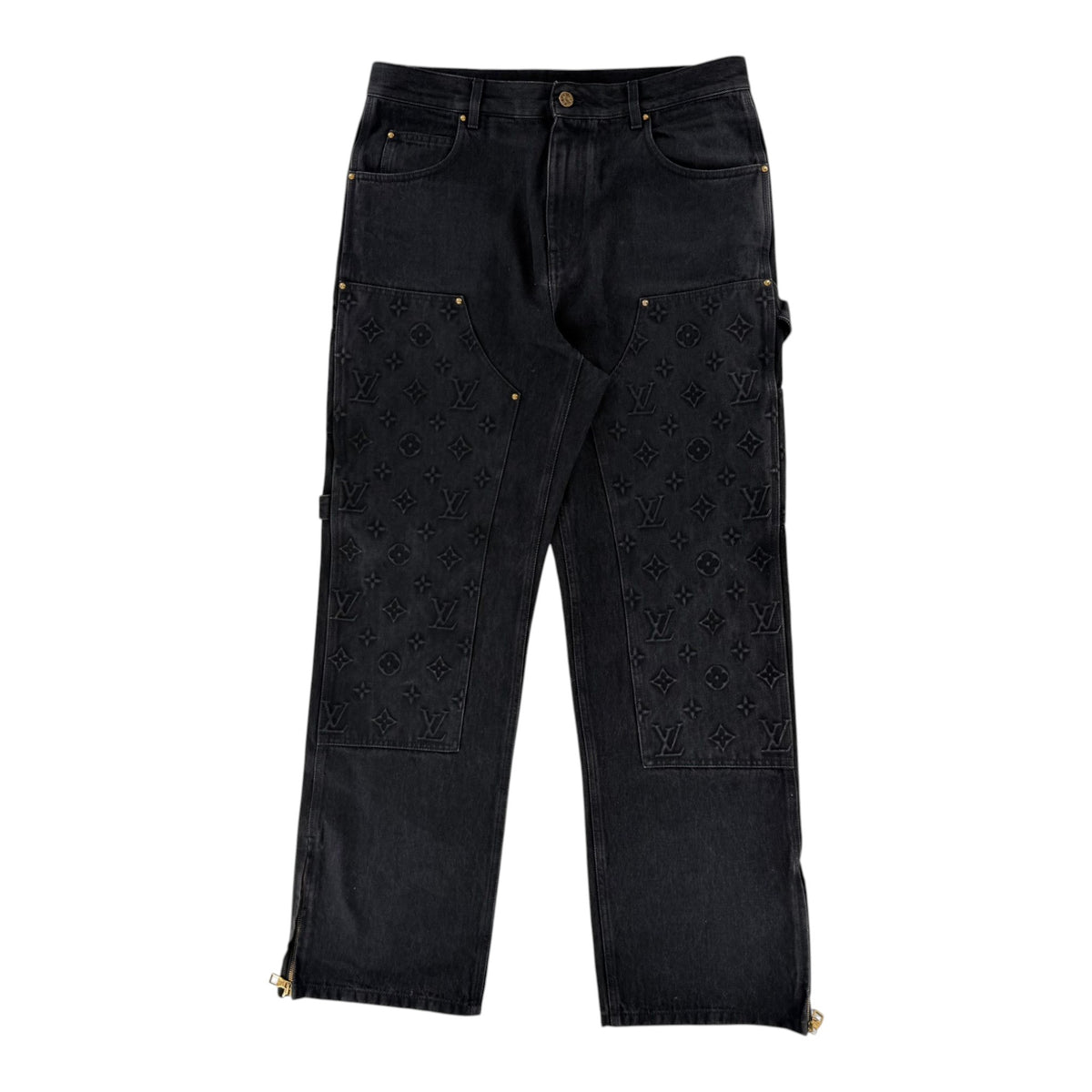Louis Vuitton Monogram Carpenter Pants Washed Monogram